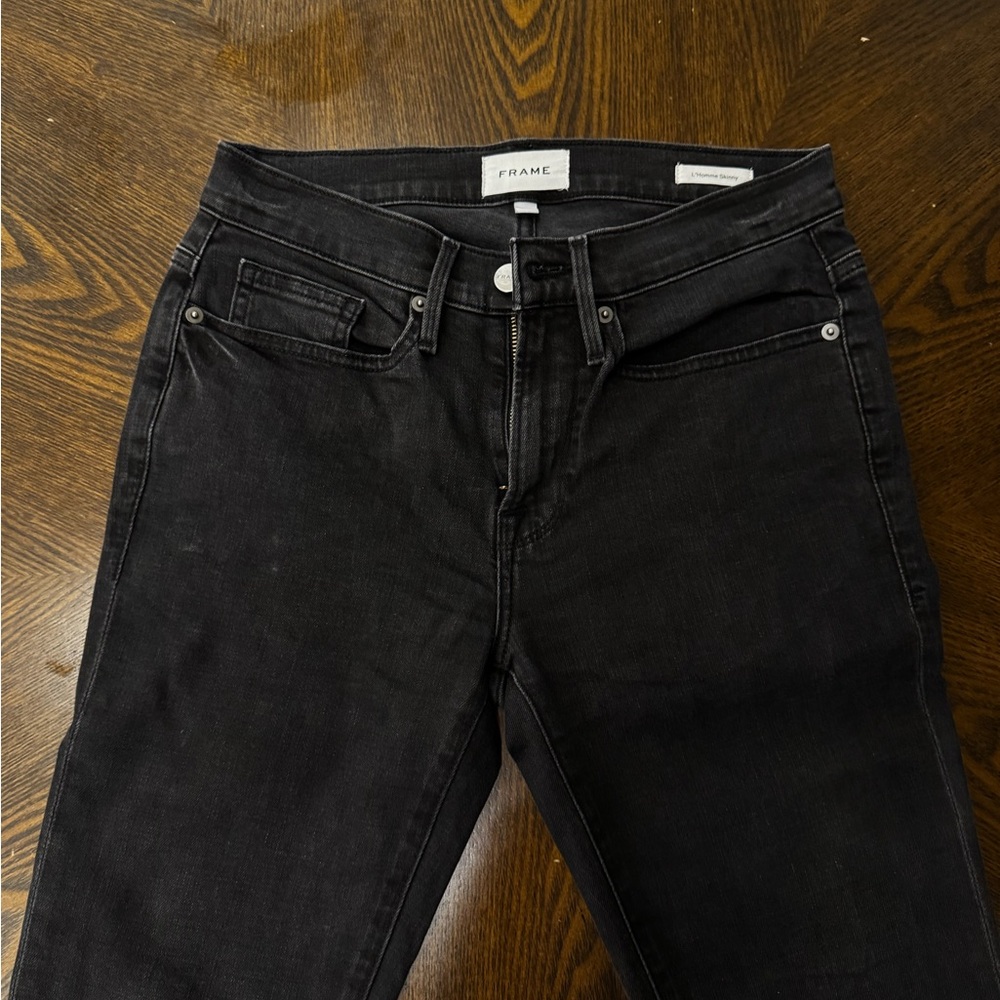Frame Denim Men's Slim Jeans - Black